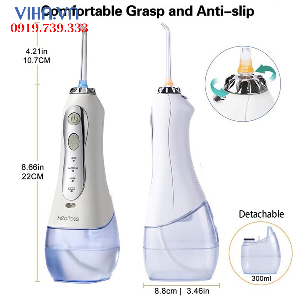 Máy tăm nước cầm tay H2OFLOSS HF6