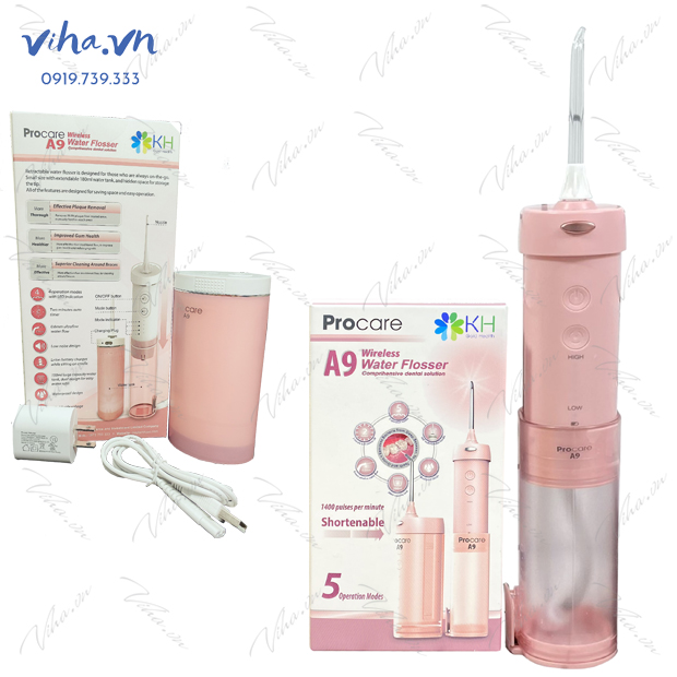 Máy Tăm Nước Du Lịch Procare A9-Gấp Gọn