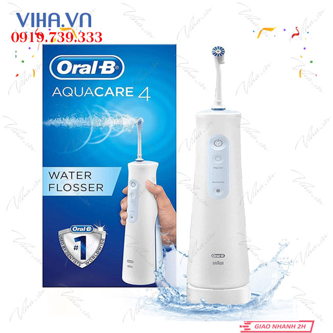 Máy tăm nước cầm tay Oral-B Aquacare 4