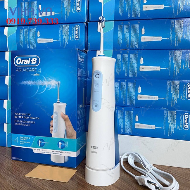 Máy tăm nước cầm tay Oral-B Aquacare 4