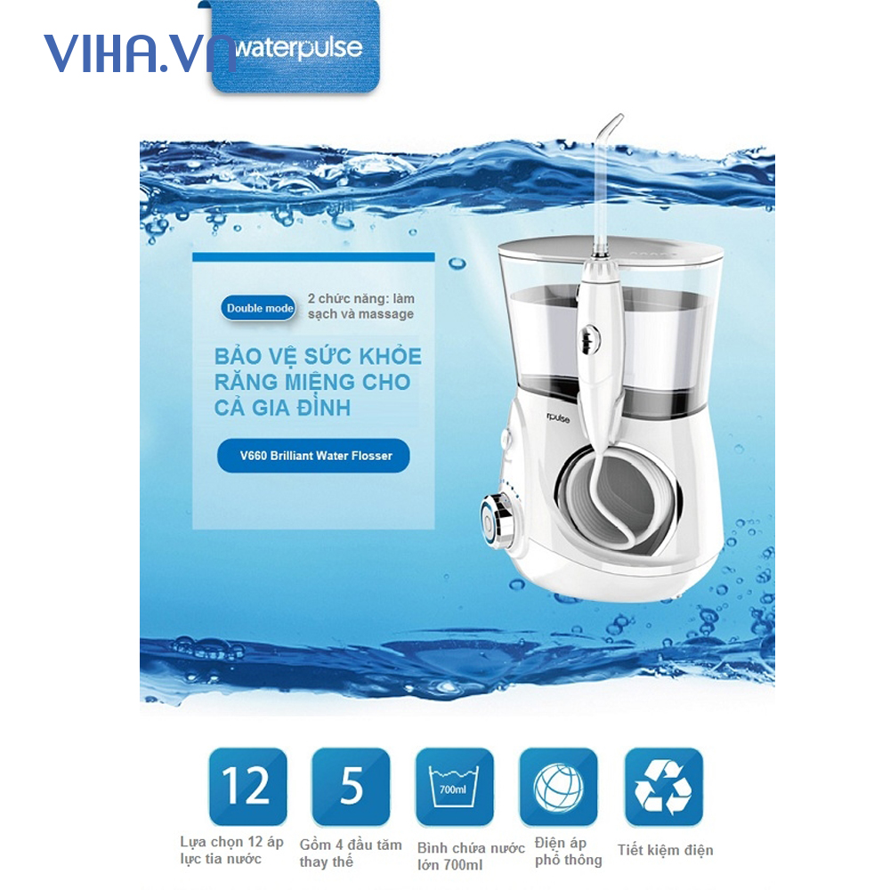 Máy tăm nước Waterpulse V660