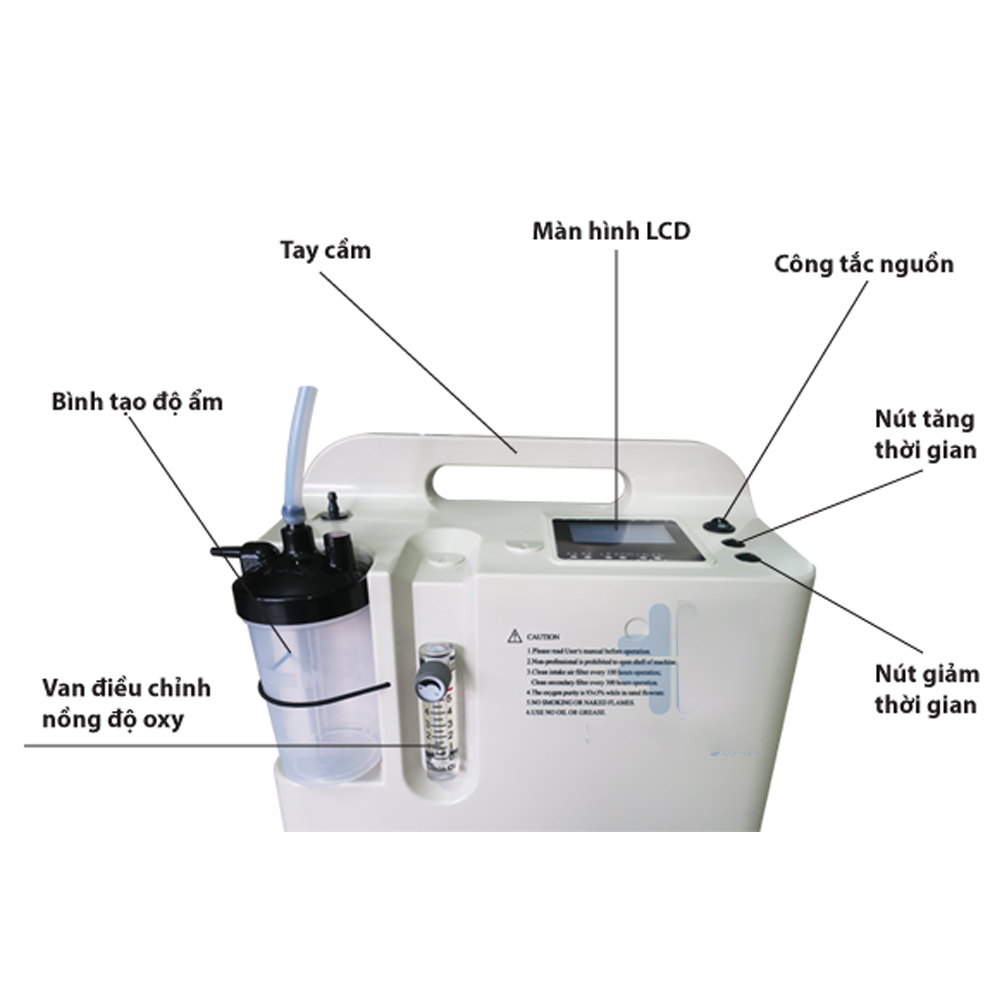 Máy Tạo Oxy Longfian JAY-5BW 5L/ phút