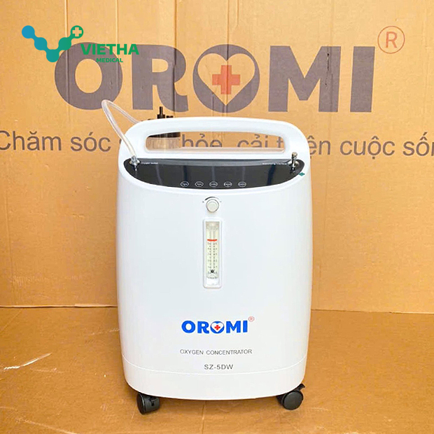 Máy Tạo Oxy Oromi SZ-5DW – 5 Lít Cao Cấp, Tích Hợp Xông Khí Dung