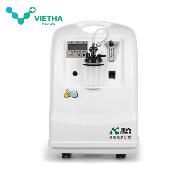 Máy tạo oxy 5 lít / phút Konsung KSW-5 bền bỉ, êm ái