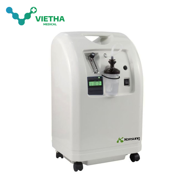 Máy tạo oxy 5 lít / phút Konsung KSW-5 bền bỉ, êm ái