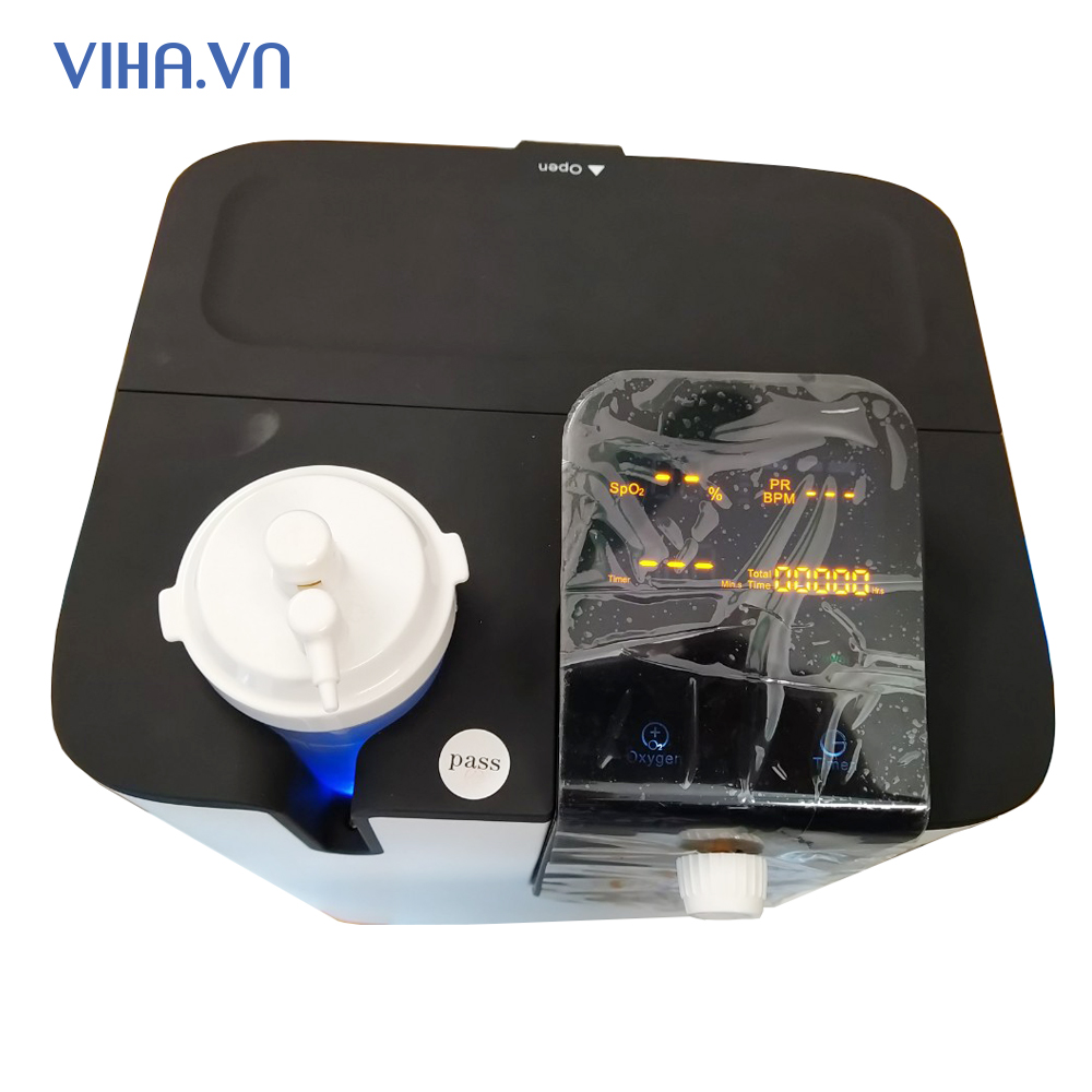 Máy Tạo Oxy Owgels OZ-3-01TWX0 Có Đo SPO2 và Xông Mũi Họng