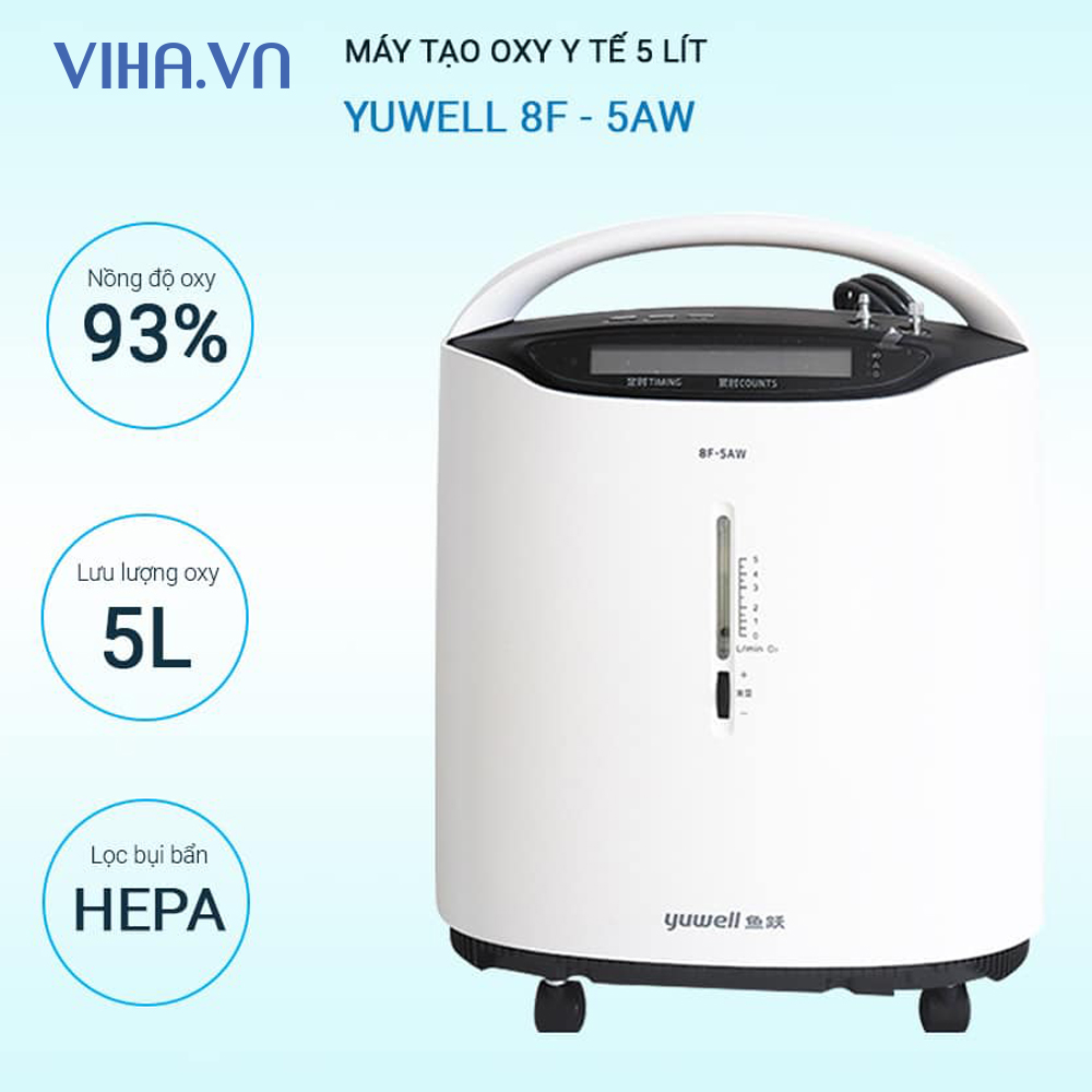 Máy Tạo Oxy 5 Lít Yuwell 8F-5AW
