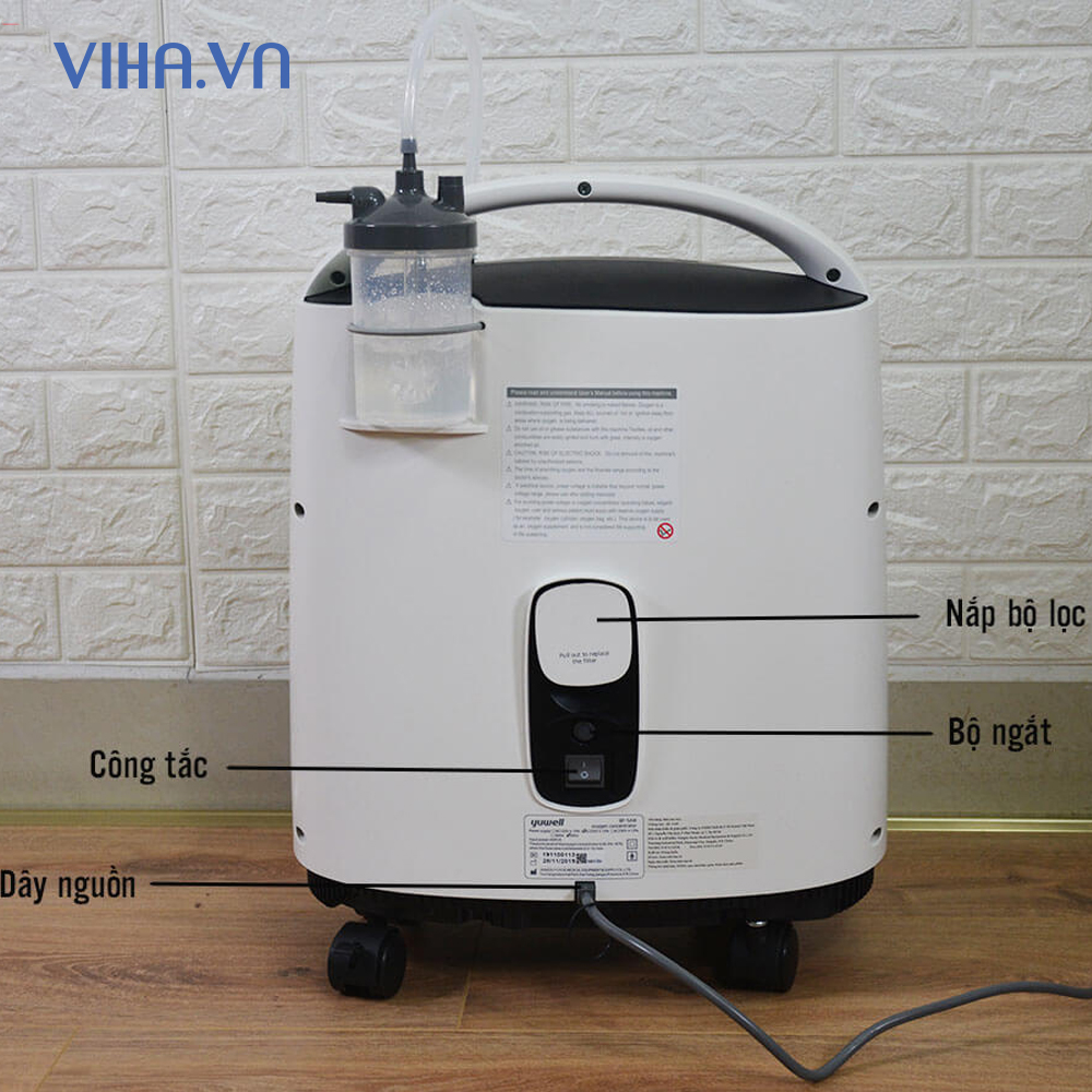 Máy Tạo Oxy 5 Lít Yuwell 8F-5AW