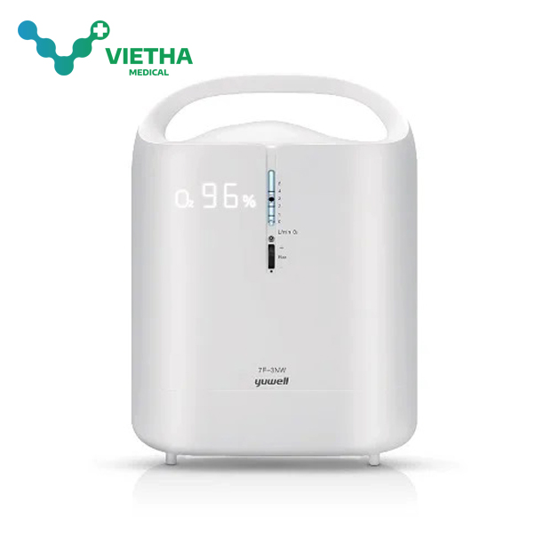 Máy Tạo Oxy Yuwell 7F-3NW 3L/phút Nhỏ Gọn