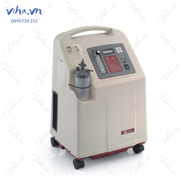 Máy tạo oxy Yuwell 7f-5 5L/phút mạnh mẽ, bền bỉ