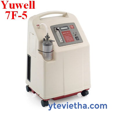 Máy tạo oxy Yuwell 7f-5 5L/phút mạnh mẽ, bền bỉ