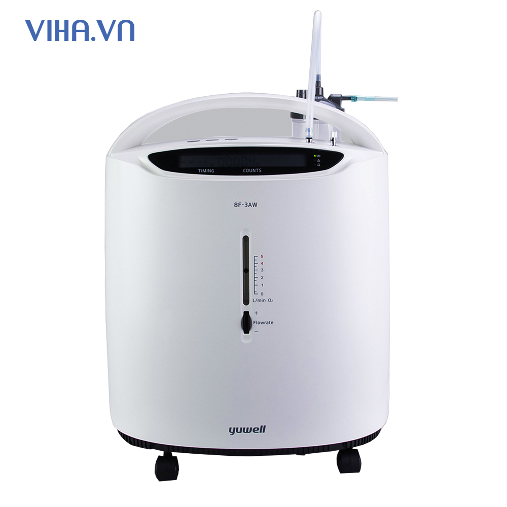 Máy tạo Oxy 3 lít yuwell 8F-3AW có xông khí dung