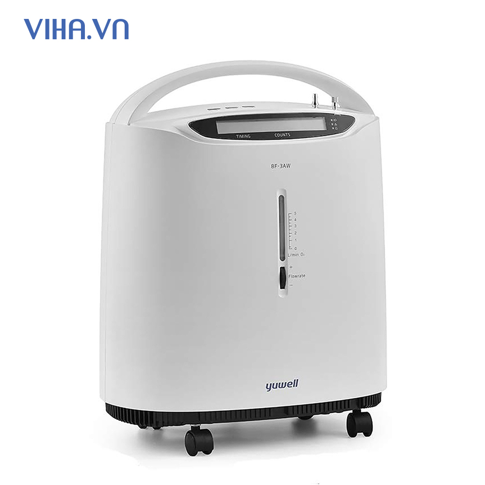 Máy tạo Oxy 3 lít yuwell 8F-3AW có xông khí dung