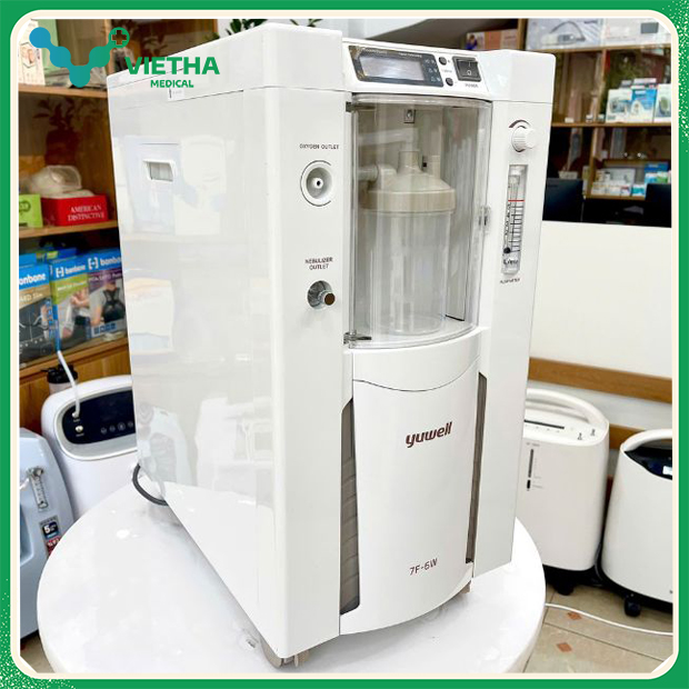 Máy Tạo Oxy Y Tế Yuwell 7F-6W  ( 5L/phút )