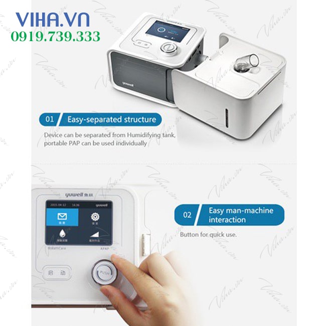 Máy trợ thở CPAP Yuwell YH360