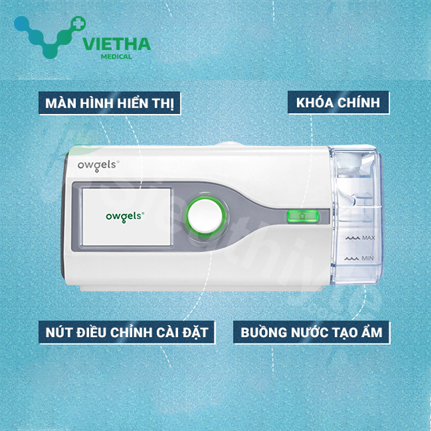 Máy trợ thở Auto CPAP Owgels OGH 520A