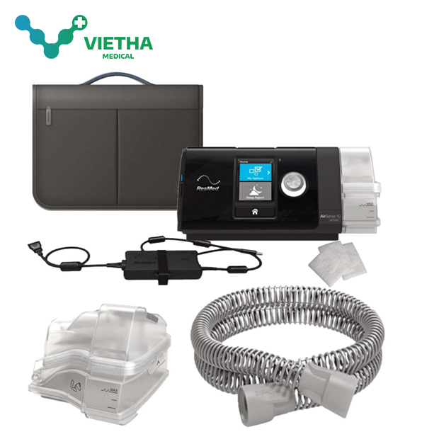 Máy trợ thở Auto CPAP Resmed Airsense 10  Autoset-NEW