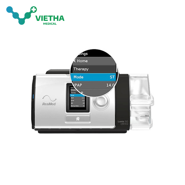 Máy trợ thở Resmed Lumis 150 VPAP ST