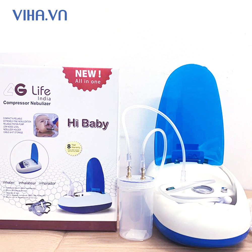 Máy Xông Hút 2 trong 1 AG Life Hi Baby (new) Ấn Độ
