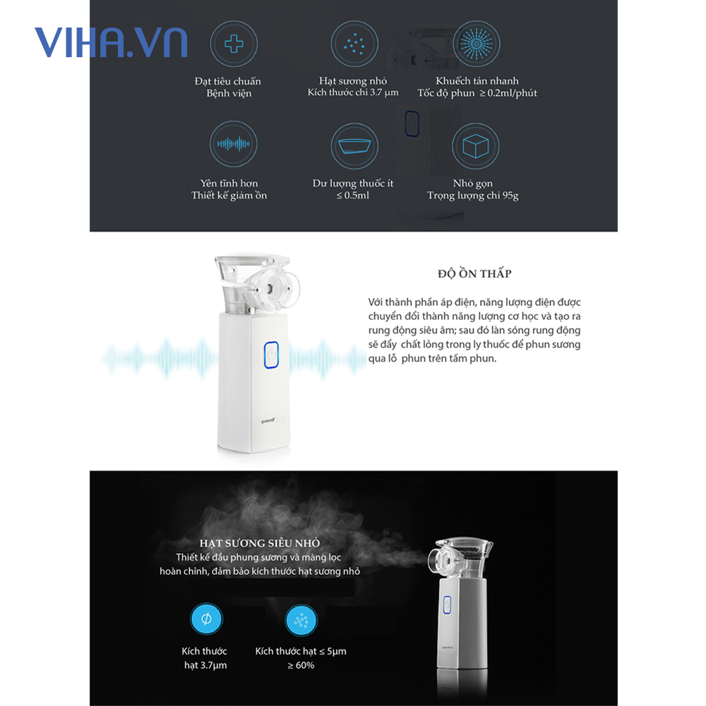 Máy xông khí dung cầm tay Yuwell M103