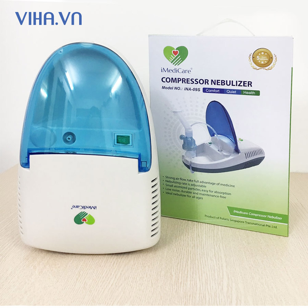 Máy xông khí dung mũi họng iMediCare iNA-09S (New)