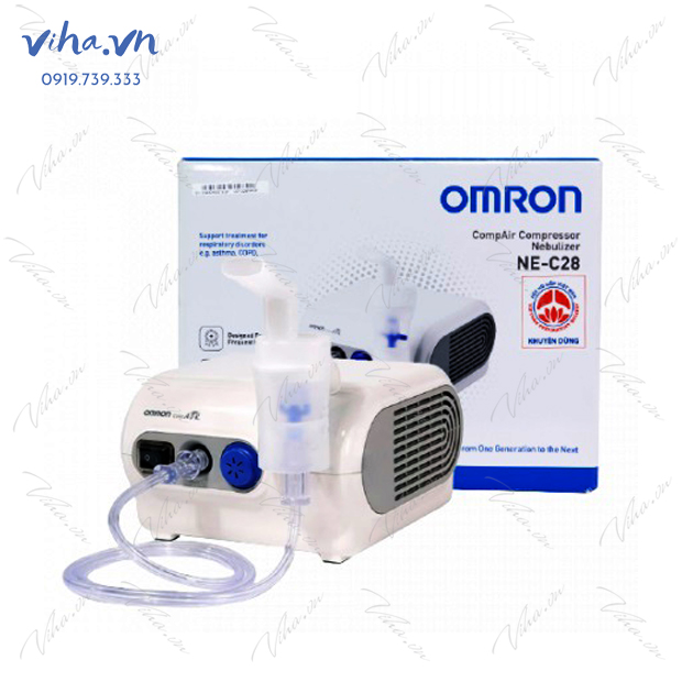 Máy Xông Khí Dung Omron NE-C28 Máy Xông Mũi Họng