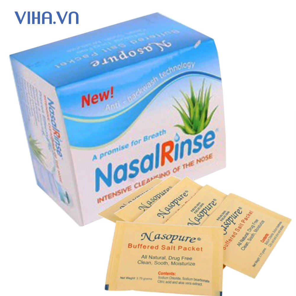 Muối Rửa Mũi Nasal Rinse Hộp 25 Gói