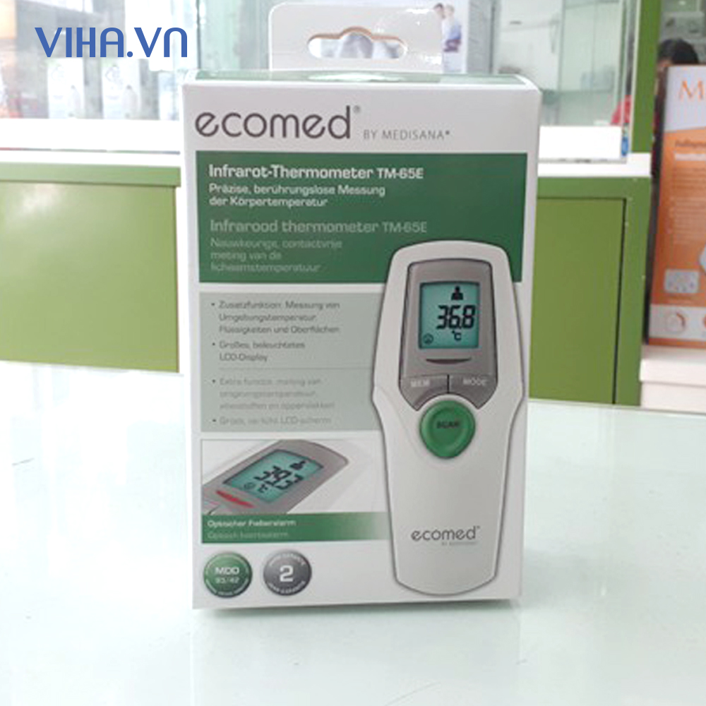 Nhiệt Kế Điện Tử Đo Trán Medisana Ecomed TM65E