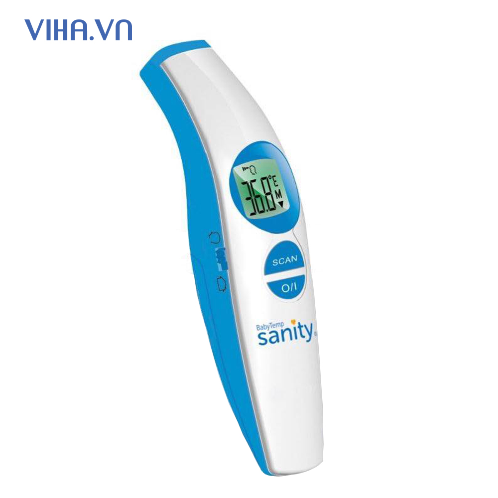 Nhiệt Kế Hồng Ngoại Đo Trán Baby Temp Sanity AP 3116 3in1