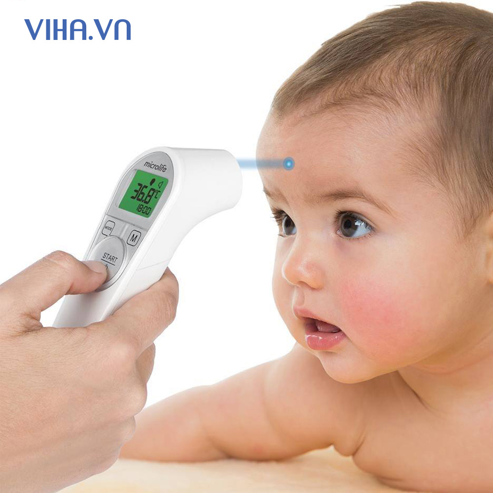 NHIỆT KẾ ĐIỆN TỬ HỒNG NGOẠI ĐO TRÁN MICROLIFE NC200