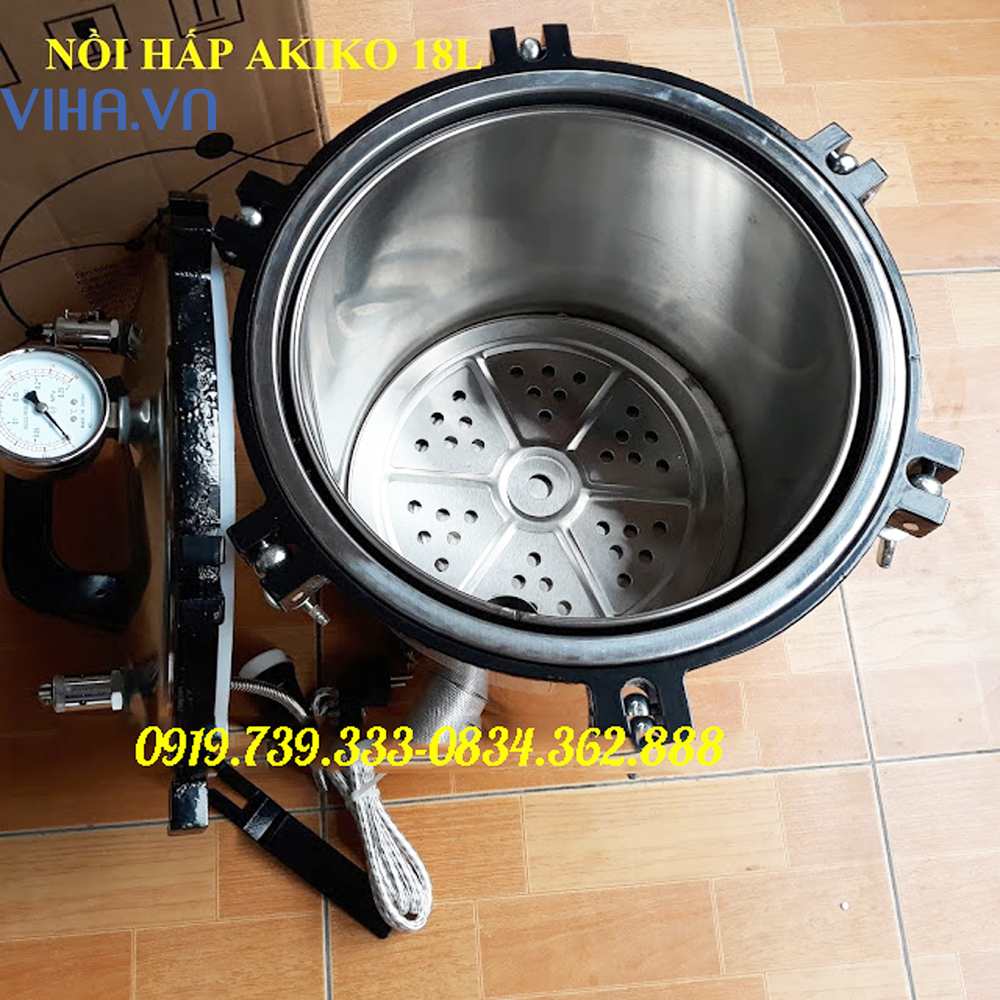 Nồi hấp dụng cụ y tế Akiko 18L