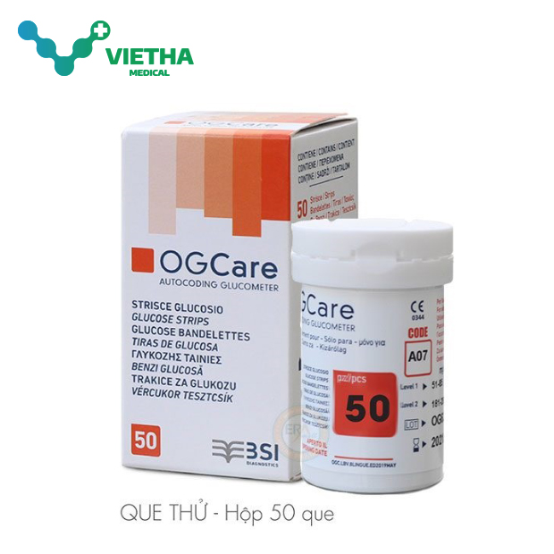 Que Thử Đường Huyết Og Care