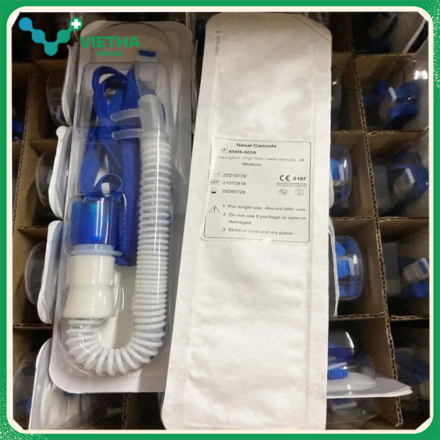 Dây máy thở HFNC Cannula mũi thở oxy lưu lượng cao