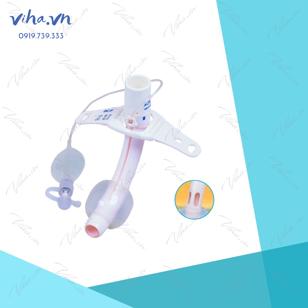 Ống mở nội khí quản 2  nòng có bóng, có cửa sổ MERA SOFIT D-CFS