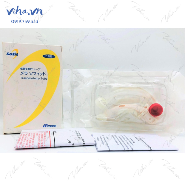 Ống mở nội khí quản 2  nòng có bóng, có cửa sổ MERA SOFIT D-CFS