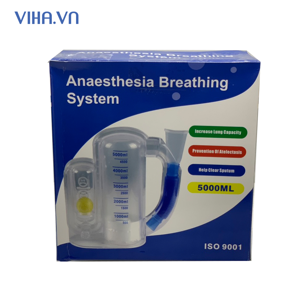 Phế Dung Kế  Dụng Cụ Tập Thở Tập Thổi