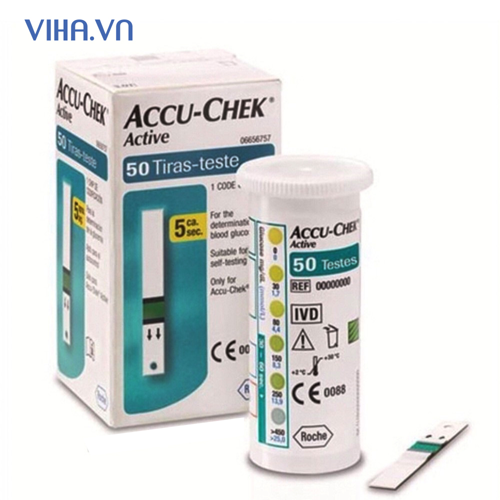 Que Thử Đường Huyết Accu Chek Active