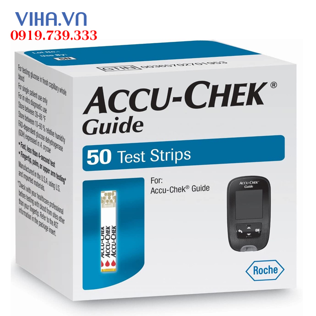 Que thử đường huyết Accu-chek Guide chính hãng