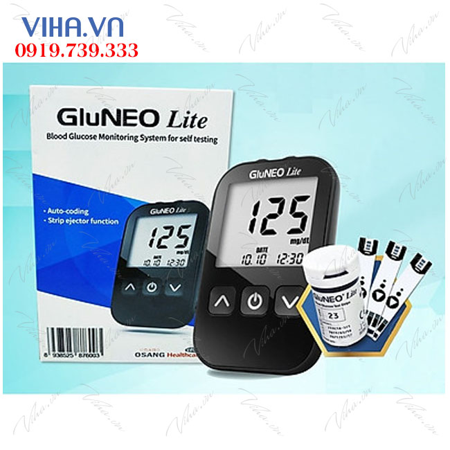 Que thử đường huyết GLUNEO Lite