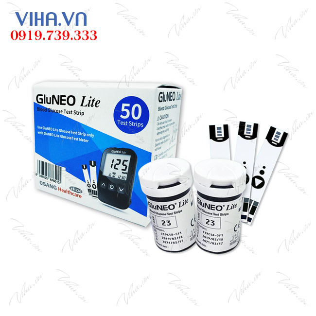 Que thử đường huyết GLUNEO Lite
