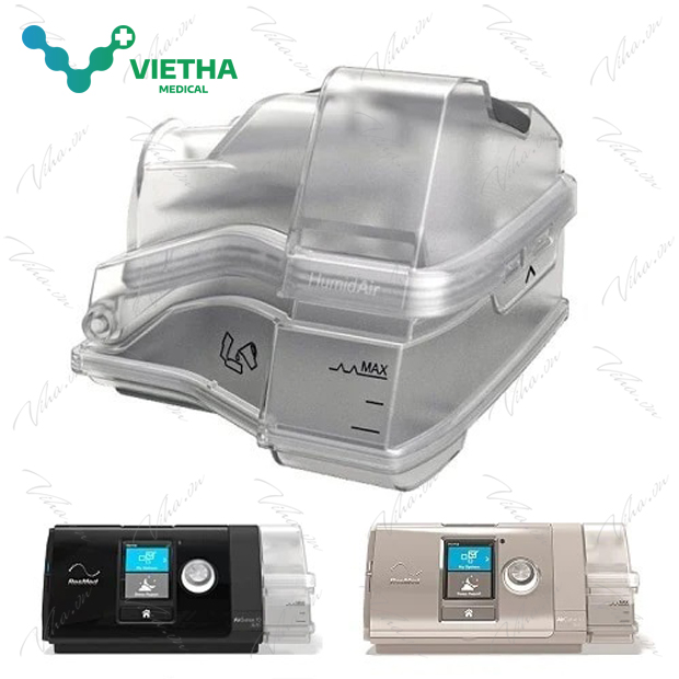 Bình làm ẩm-Hộp đựng nước cho máy trợ thở Resmed