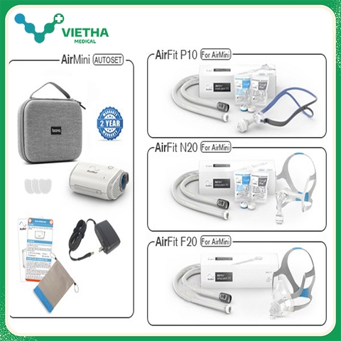 Máy trợ thở Auto CPAP Resmed Airmini Autoset - NEW 2025