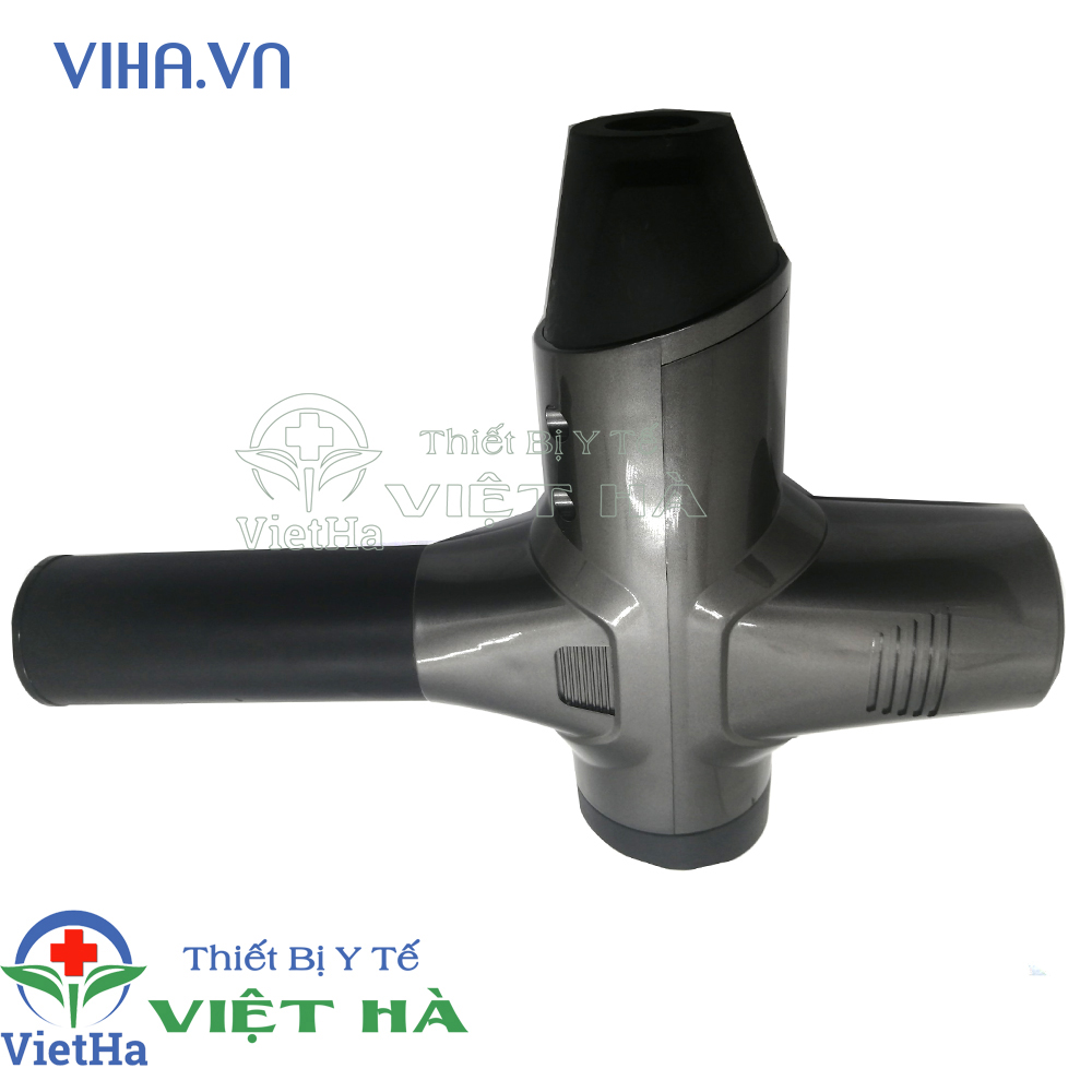 Súng Massage  4 Đầu 6 Chế Độ