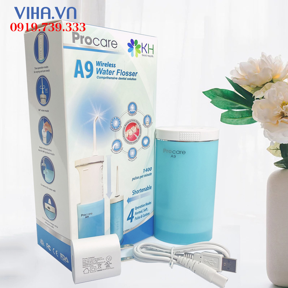 Máy Tăm Nước Du Lịch Procare A9-Gấp Gọn