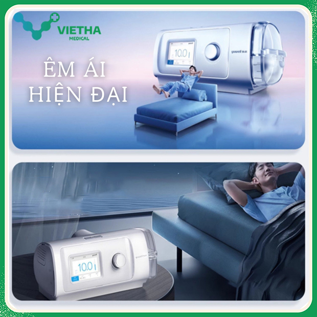 Máy trợ thở BiPAP Yuwell YH 830 New 2025