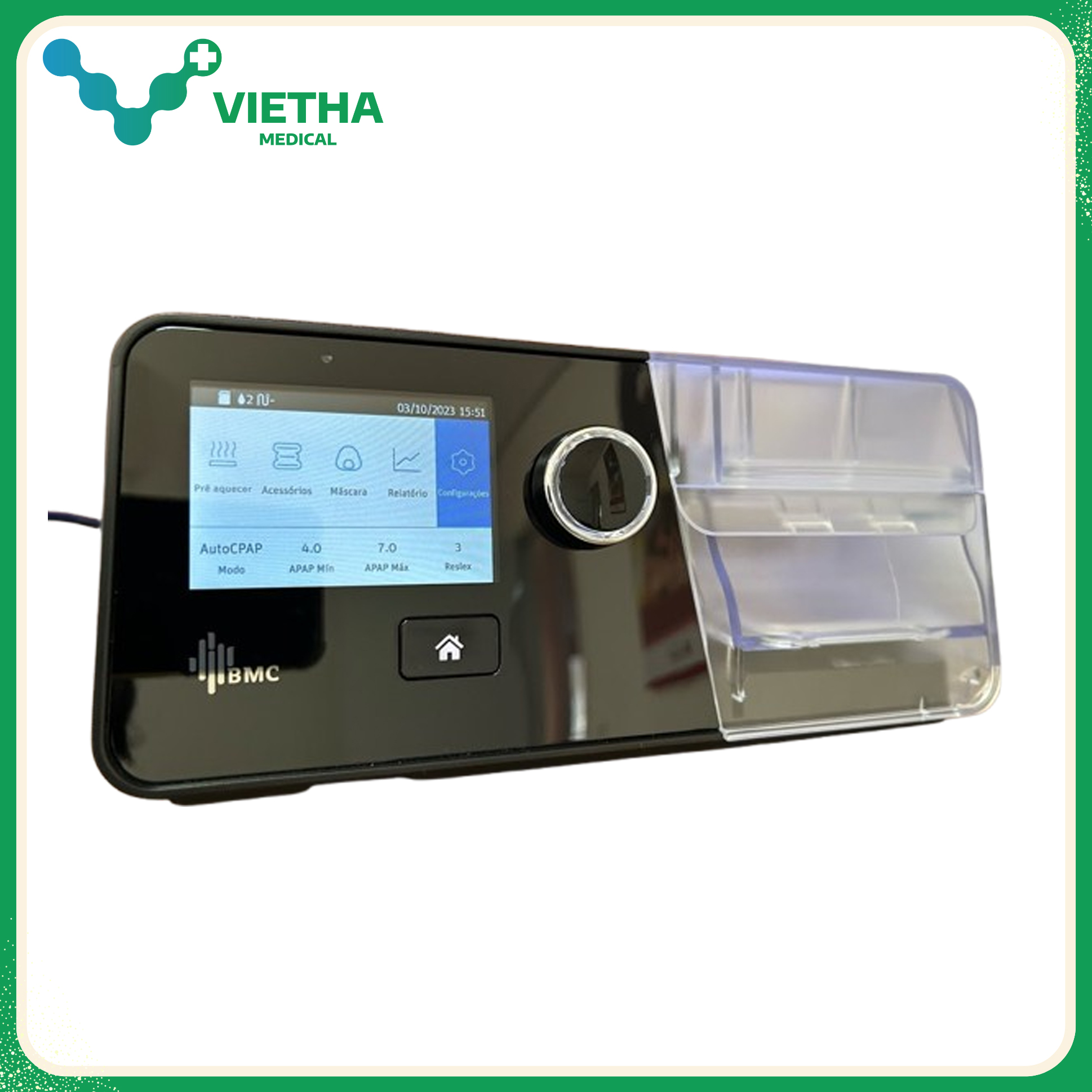 Máy trợ thở Auto CPAP BMC G3 A20- NEW