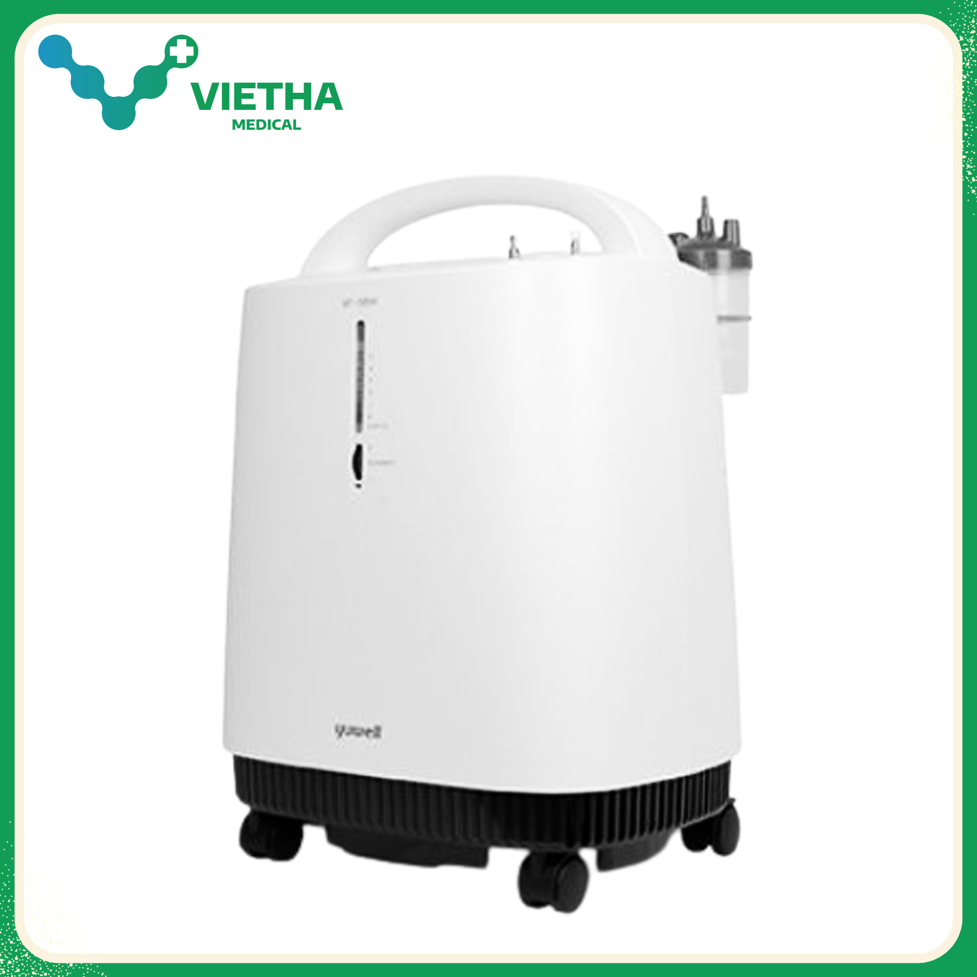 Máy tạo oxy cao cấp Yuwell 9F-5BW siêu êm ái