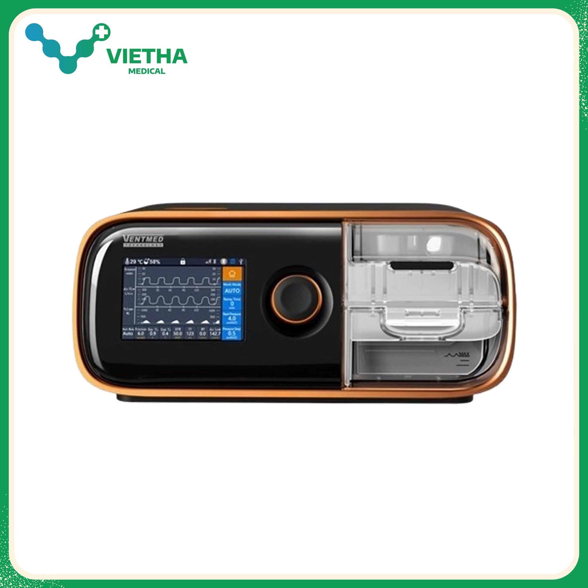 Máy trợ thở Bipap Ventmed DF-30V