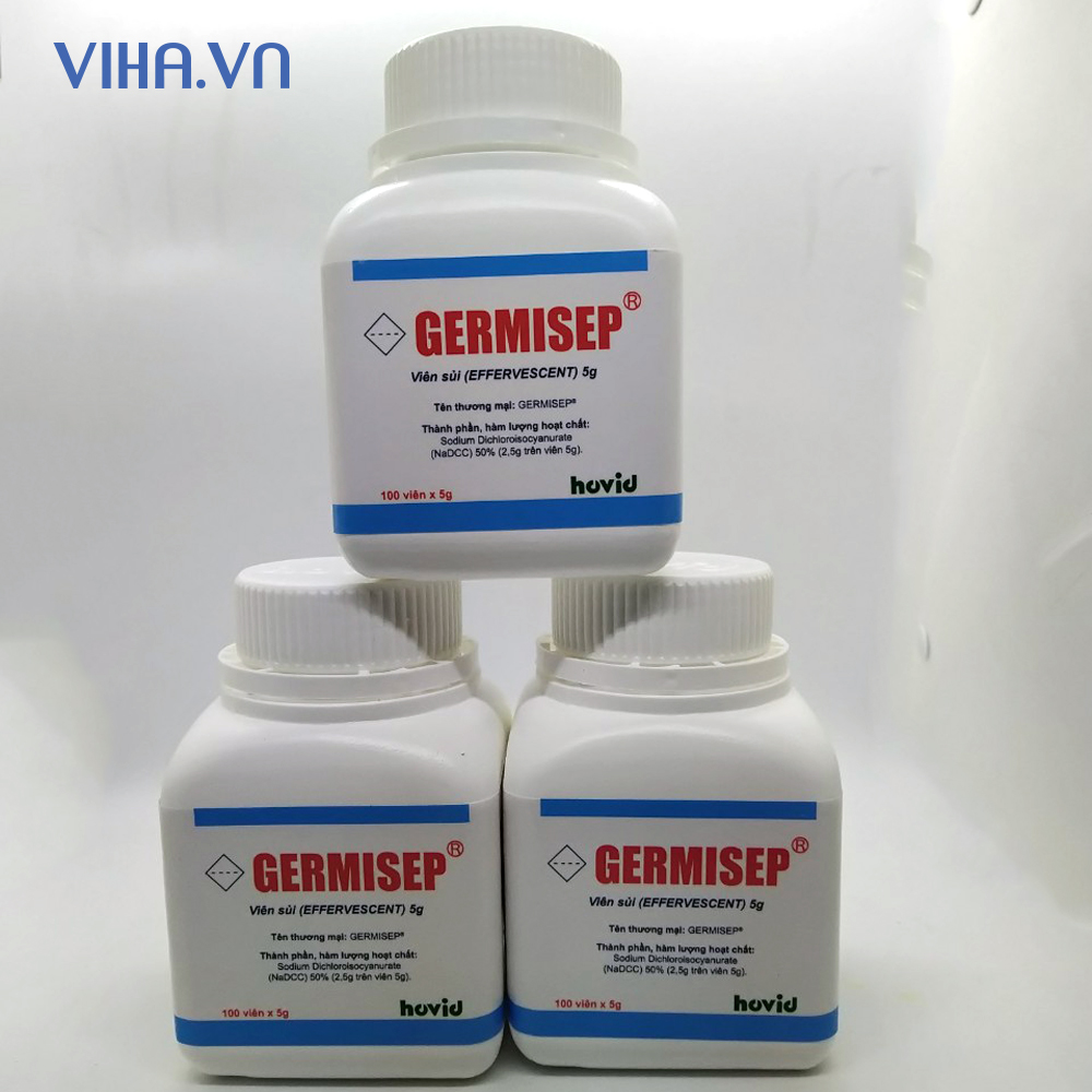 Viên khử khuẩn GERMISEP sủi