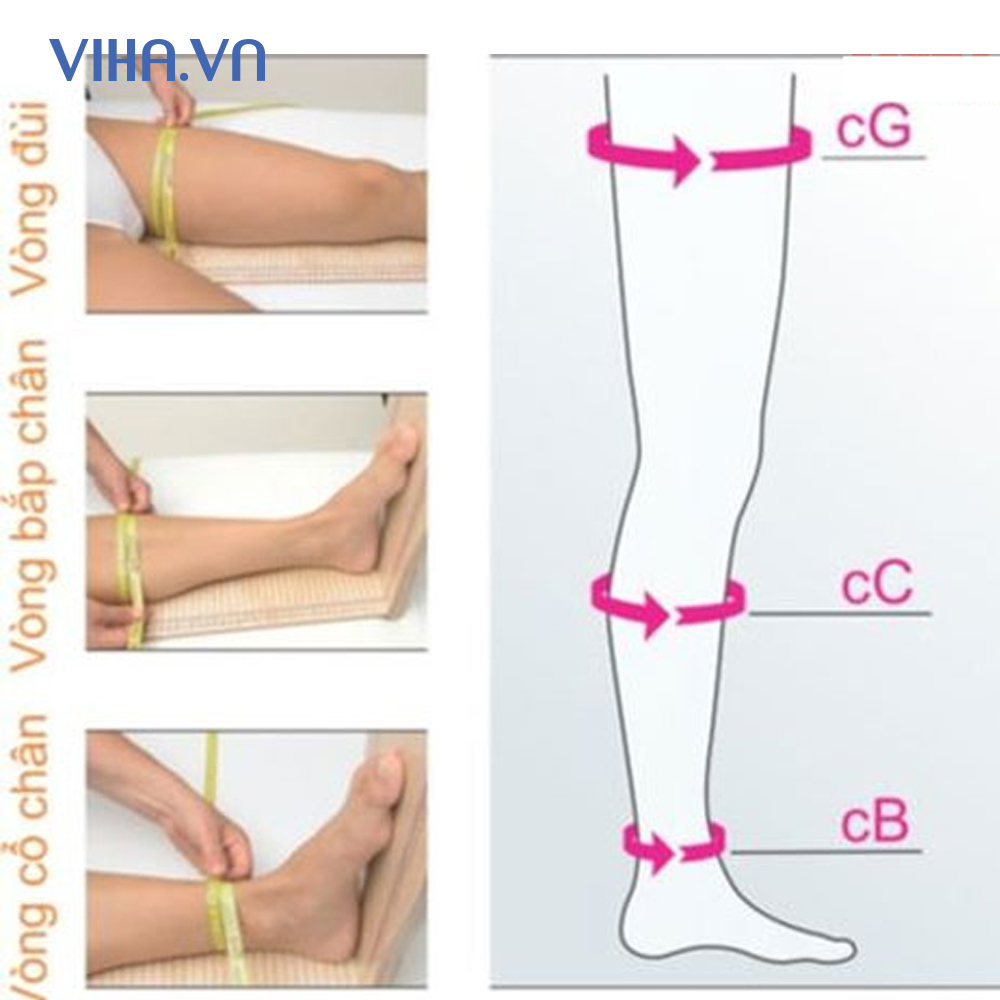 Vớ y khoa cao cấp vớ gối, vớ đùi Medi Duomed